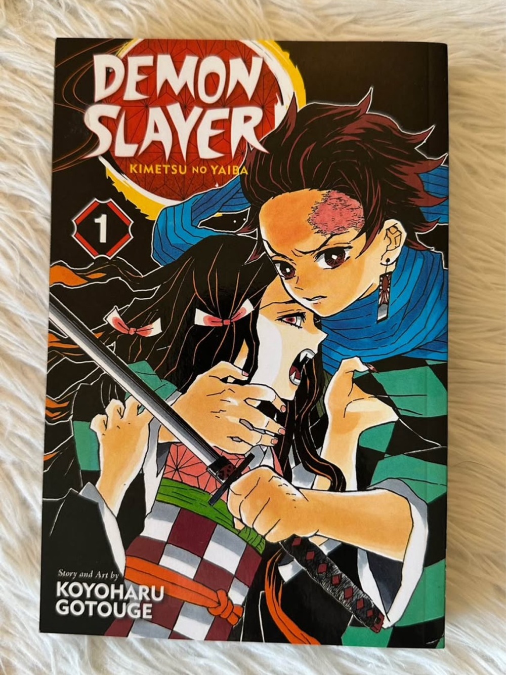 Demon Slayer Vol. 1 Manga Book